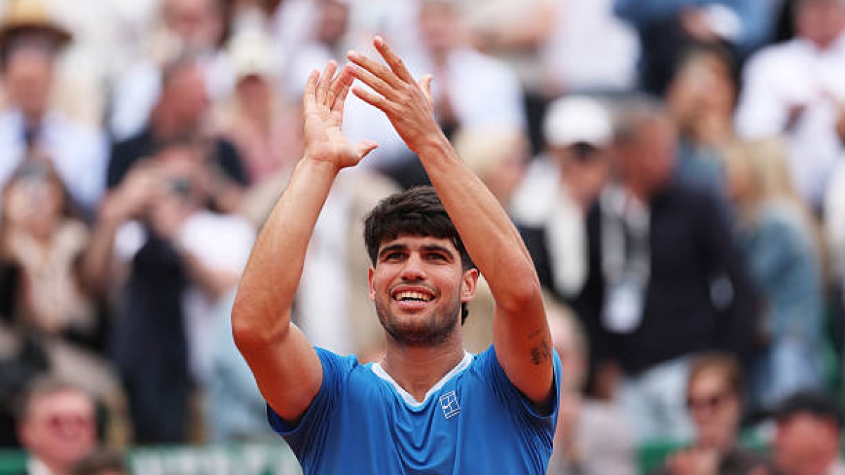 卡洛斯·阿尔卡拉斯，训练。照片：gettyimages
