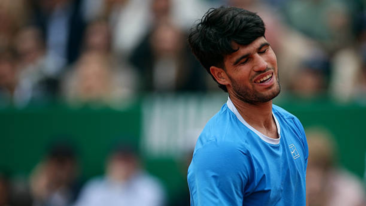 Carlos Alcaraz, first opponent in Barcelona. Photo: gettyimages