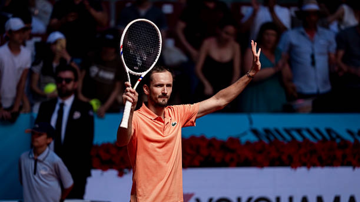 丹尼尔·梅德韦杰夫，不会在伯纳乌训练。照片: gettyimages