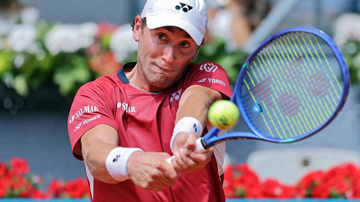 El dato que coloca a Ruud como mejor tenista sobre tierra batida en esta década. Fuente: Getty