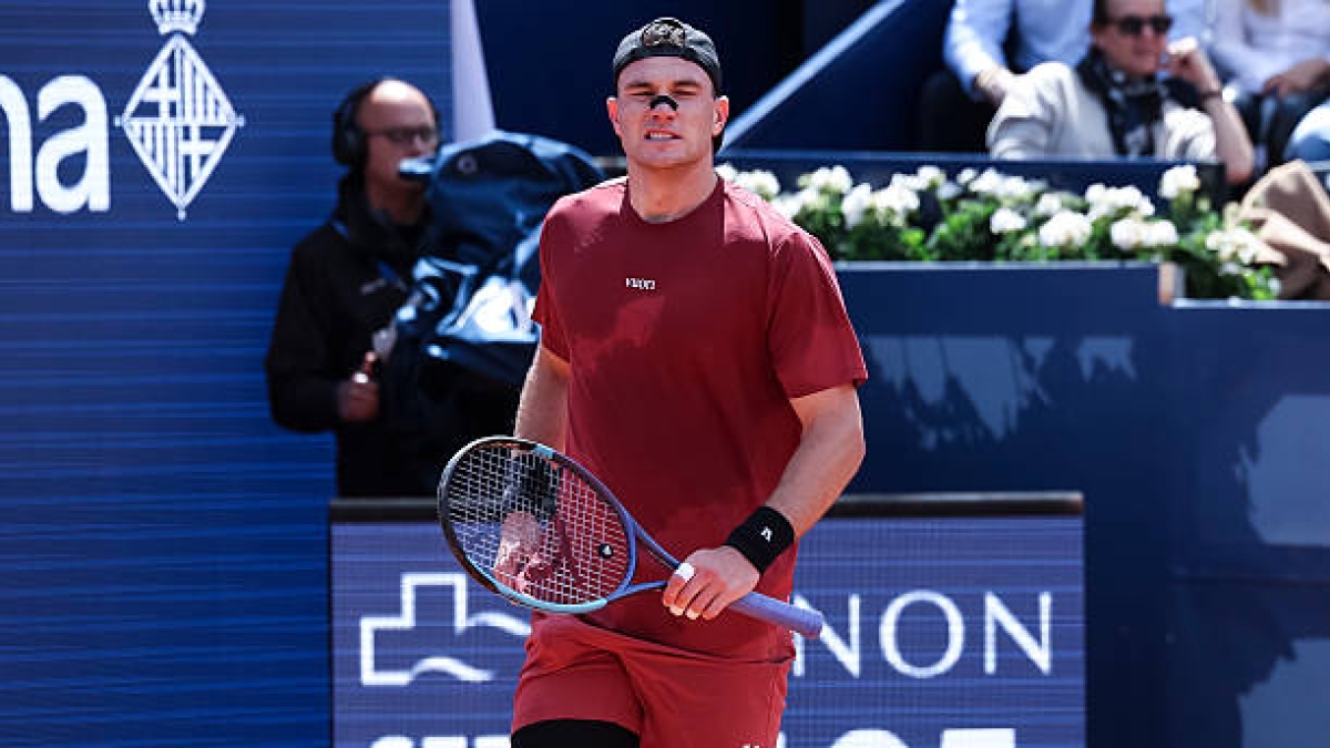 Draper out of Madrid due to injury.