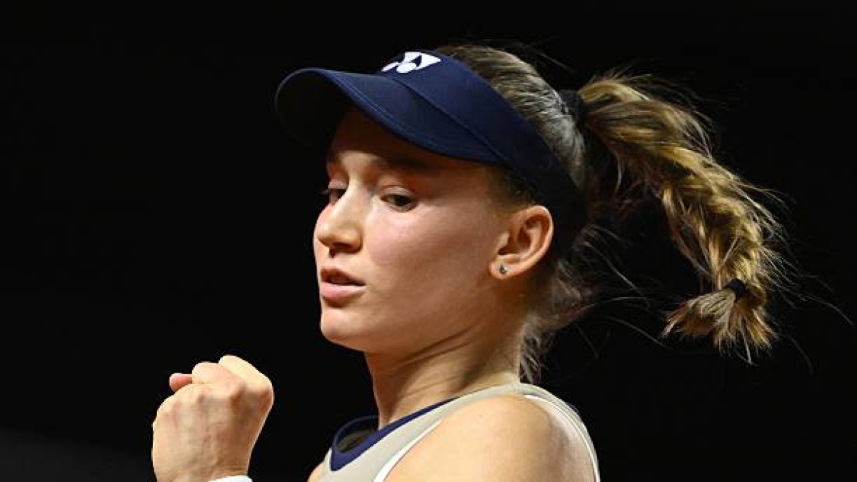 Elena Rybakina, campeona en Stuttgart. Foto: gettyimages
