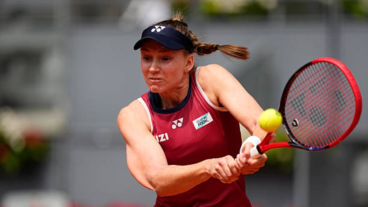 Elena Rybakina debuta en Madrid. Foto: gettyimages