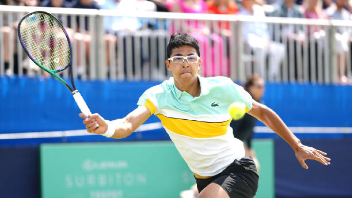 鄭泫，挑戰賽八強。照片：gettyimages