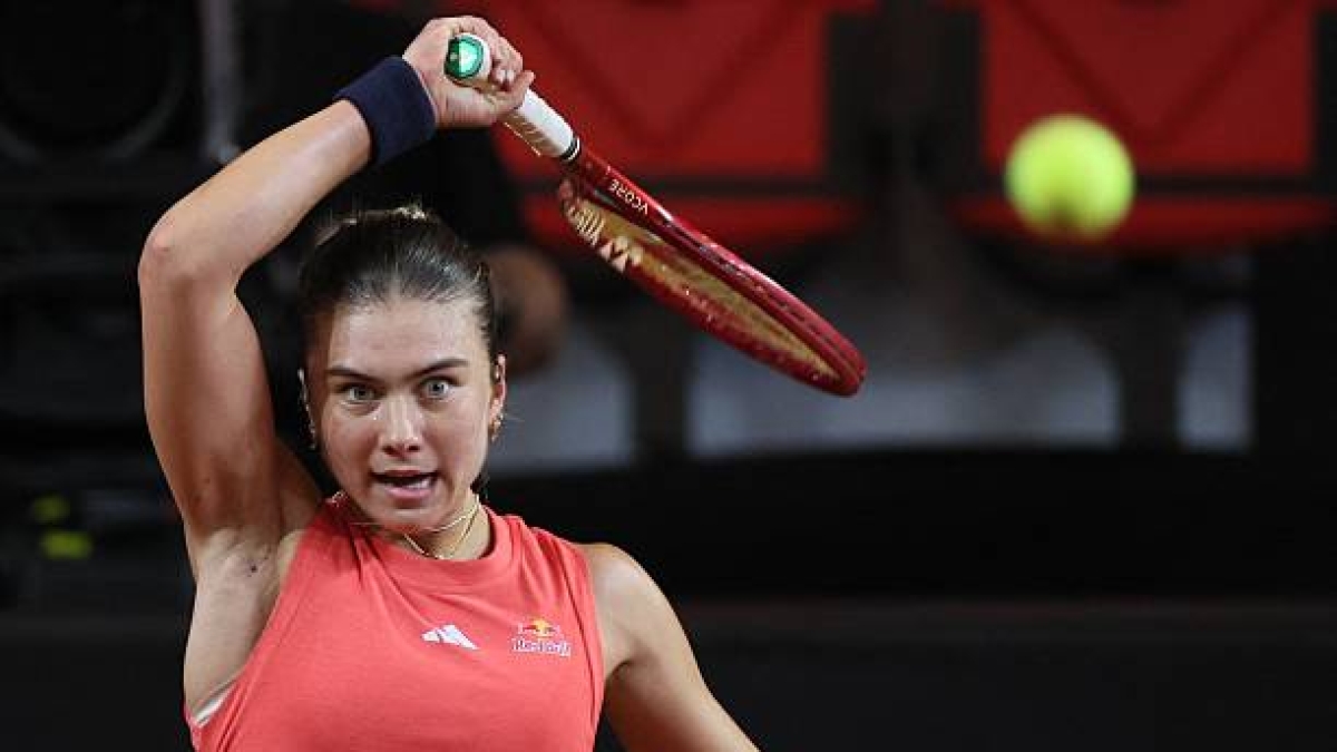 Iva Jovic pierde en Billie Jean King Cup 2026. Foto: gettyimages