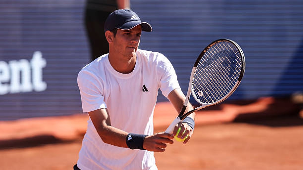 Jódar se acordó de Alcaraz tras ganar en Barcelona.