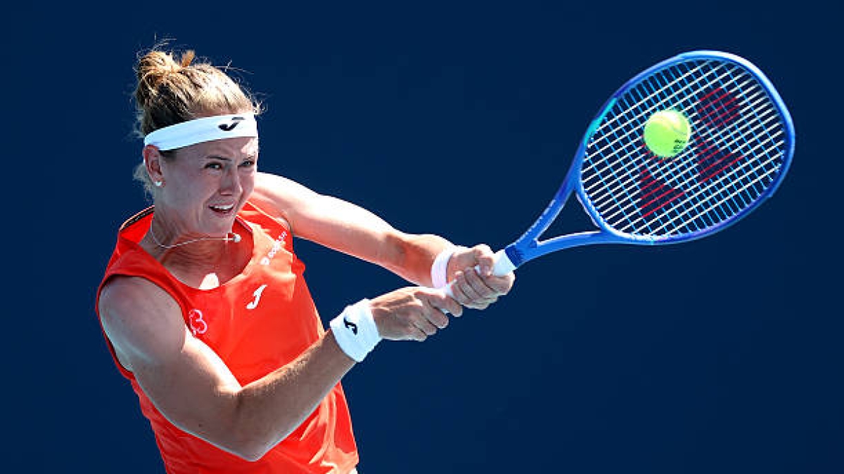 Marie Bouzkova, finaliste à Bogotá. Photo : gettyimages