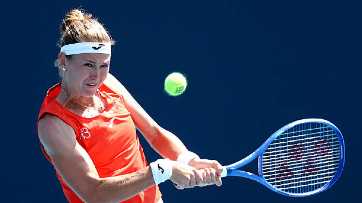 Marie Bouzkova, semifinalista a Bogotà. Foto: gettyimages.