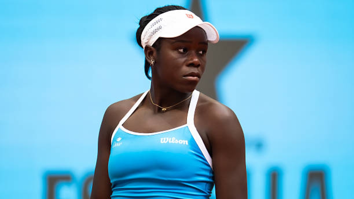 Victoria Mboko, una de las cabezas de serie caídas en el cuadro WTA.