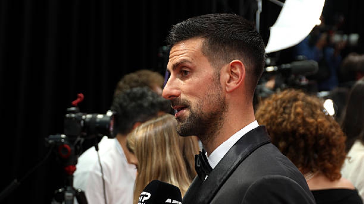 Novak Djokovic, lesión. Foto: gettyimages