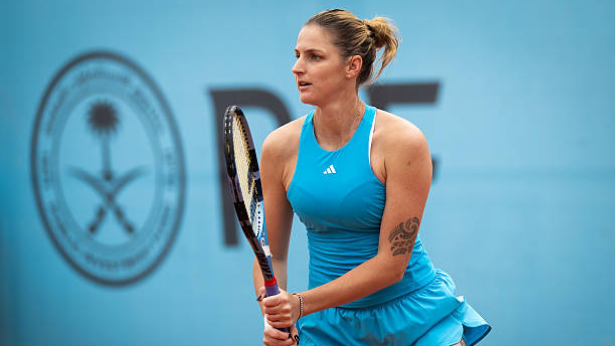 Pliskova becomes the lowest-ranked quarterfinalist in the history of the Mutua Madrid Open. Source: Getty