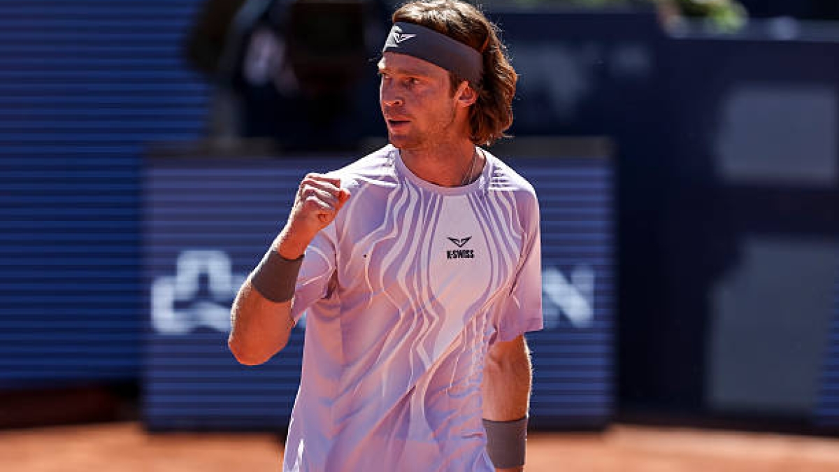 Rublev se repone ante Medjedovic para alcanzar la final en Barcelona. Fuente: Getty