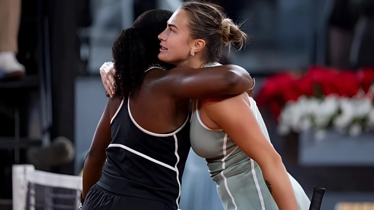 Baptiste revela la curiosa táctica que usó para sorprender a Sabalenka. Foto: Getty