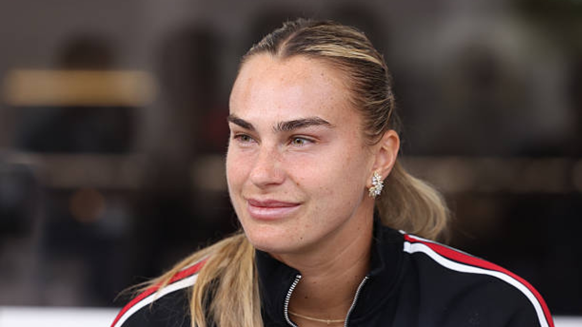 Sabalenka ofreció apoyo a Badosa en una gran rueda de prensa. Fuente: Getty