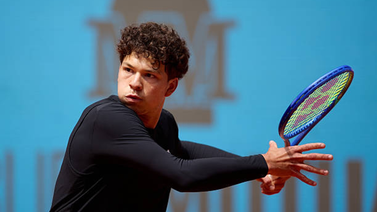 Ben Shelton, uno de los grandes candidatos eliminado. Fuente: Getty