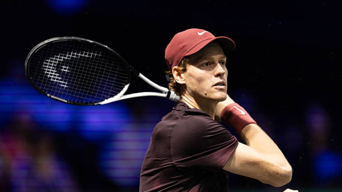 Jannik Sinner, doubles with Bergs in Monte Carlo. Photo: gettyimages
