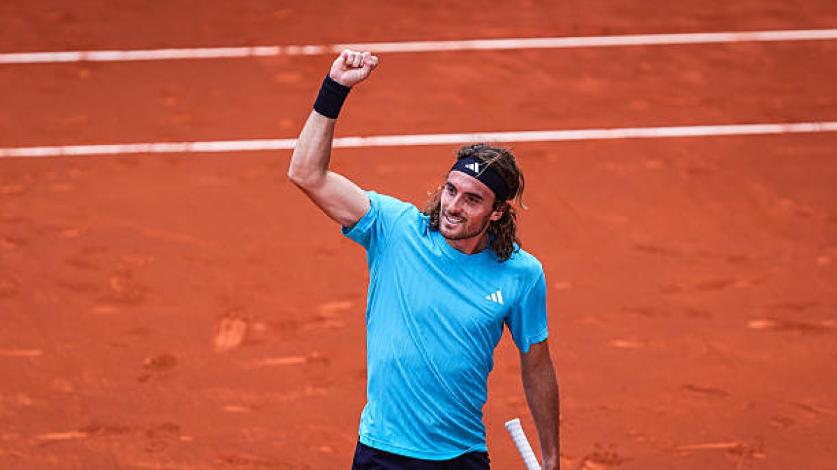 Stefanos Tsitsipas habla de su novia. Foto: gettyimages