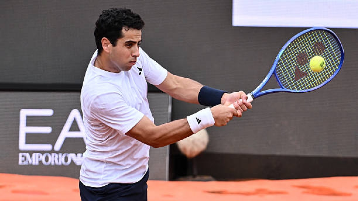 Arnaldi continúa su buena racha y elimina a Munar en su debut en Roma. Foto: Gettyimages