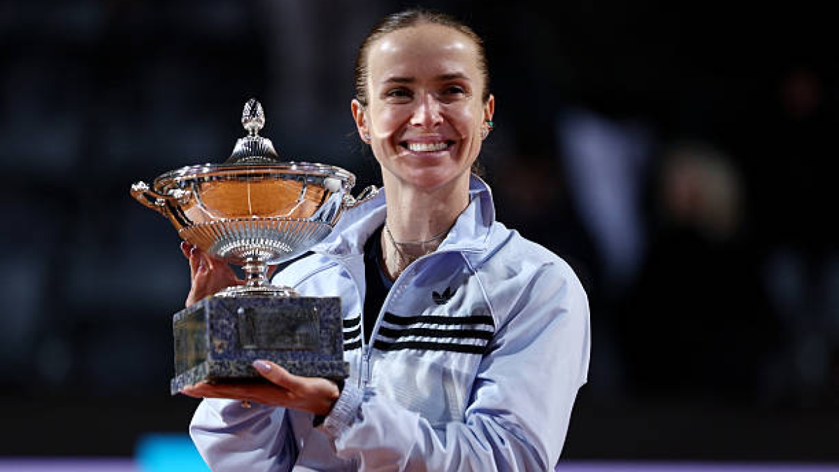 Así fue la cómica dedicatoria de Svitolina a Monfils tras ganar en Roma