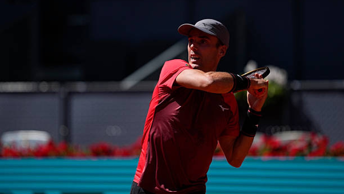 Bautista and Llamas boost Spanish tennis spirits in Rome. Photo: Getty Images
