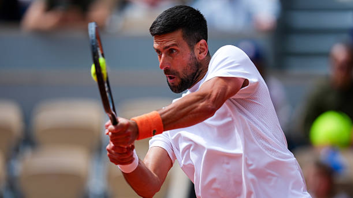 Djokovic suma a un extenista en su equipo para Roland Garros. Foto: Gettyimages