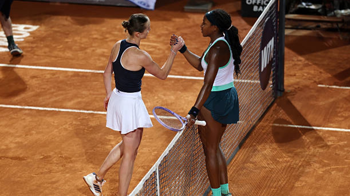 El bonito mensaje de Gauff a Svitolina tras perder la final en el WTA Roma
