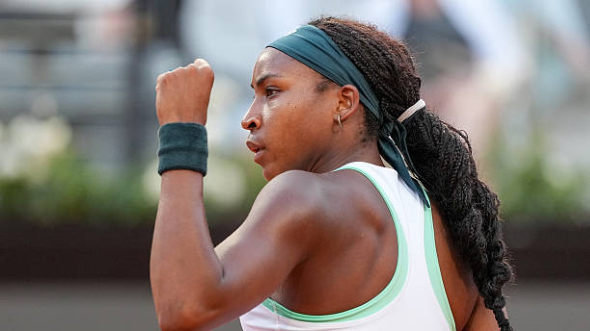Gauff, tras otra batalla en Roma: "Intento apreciar el hecho de seguir aquí". Foto: Gettyimages