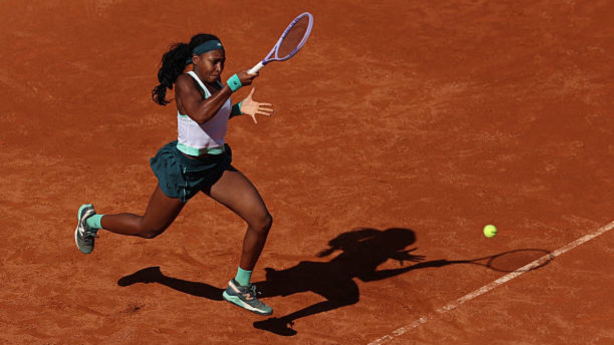 Gauff termina con el sueño de Cirstea y repite final en Roma. Foto: Gettyimages