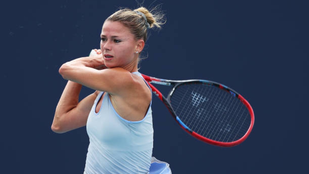 Giorgi sigue entrenando para su regreso a pesar de estar embarazada