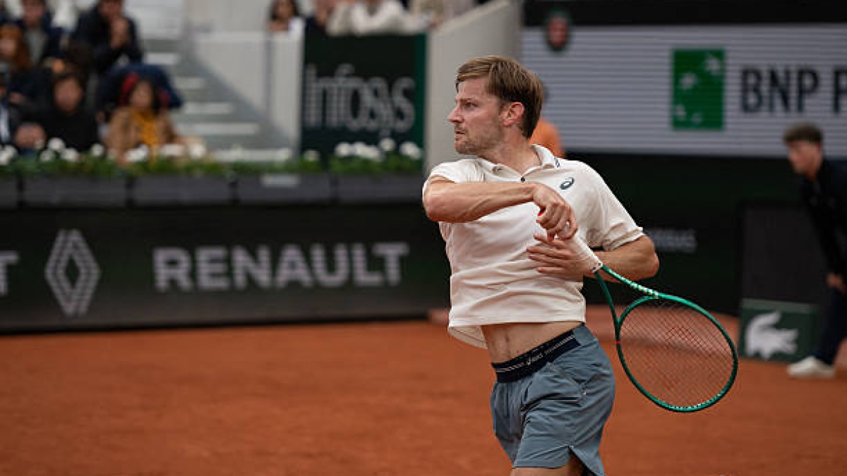 Goffin se despide de su último Roland Garros en la segunda ronda de fase previa. Foto: Gettyimages