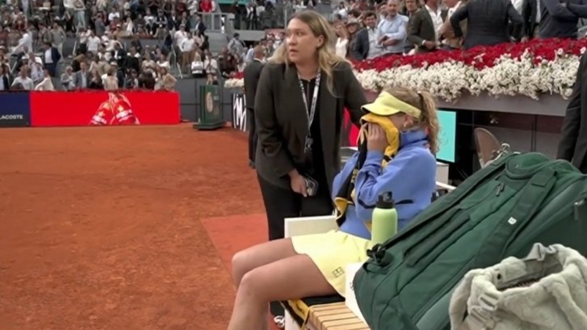Andreeva éclate en sanglots après avoir perdu en finale de Madrid