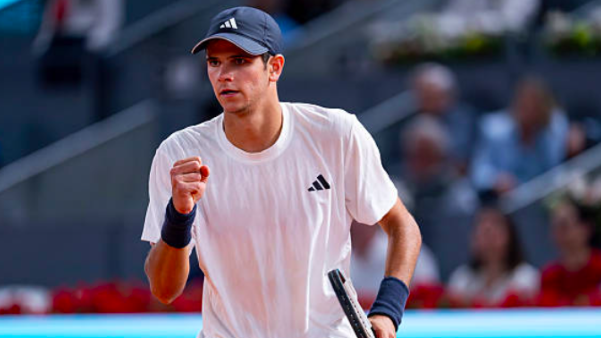 Horario y dónde ver hoy en directo el debut de Rafa Jódar en el ATP de Roma. Fuente: Getty