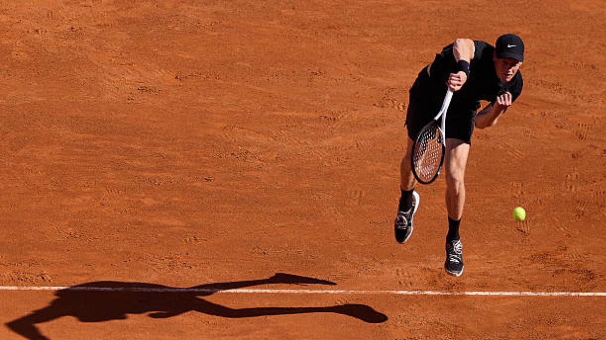 Horario y dónde ver a Jannik Sinner en los octavos de final del ATP Roma 2026. Foto: Gettyimages