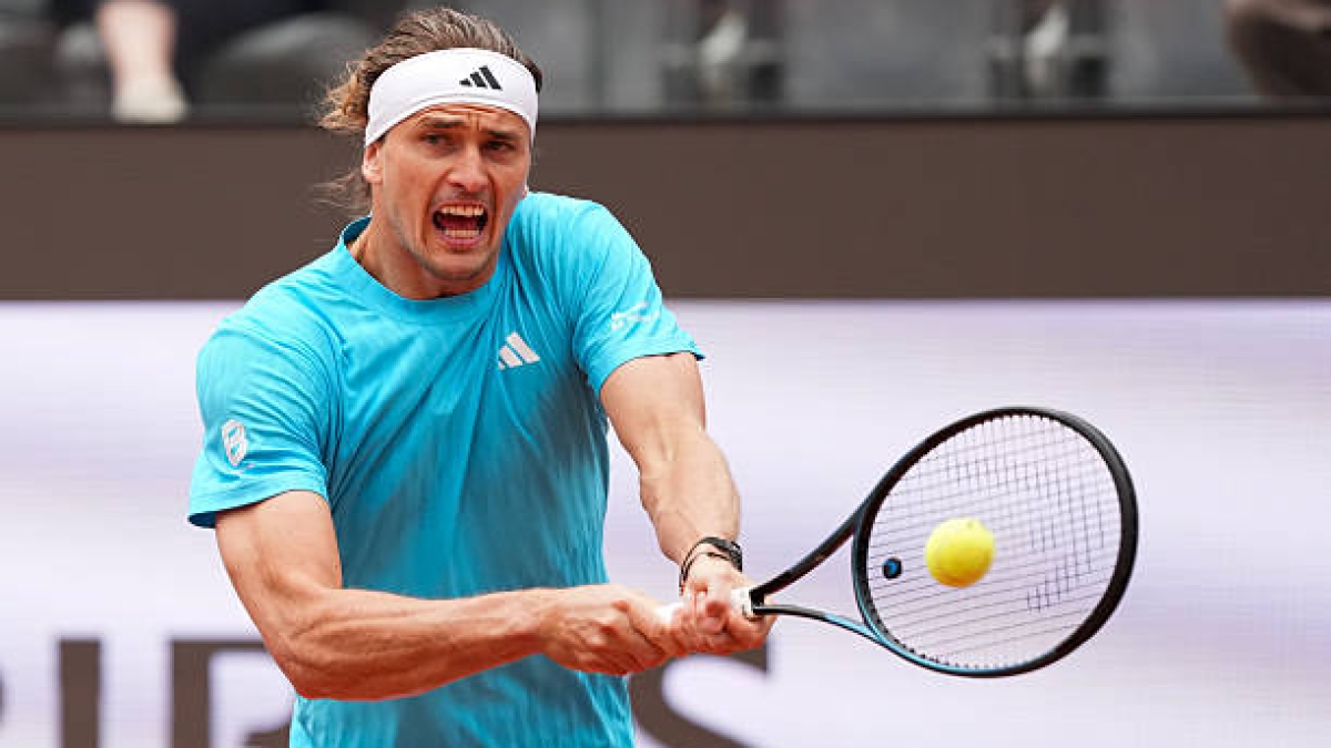 La última excusa de Zverev: "Es la peor pista en la que he jugado"
