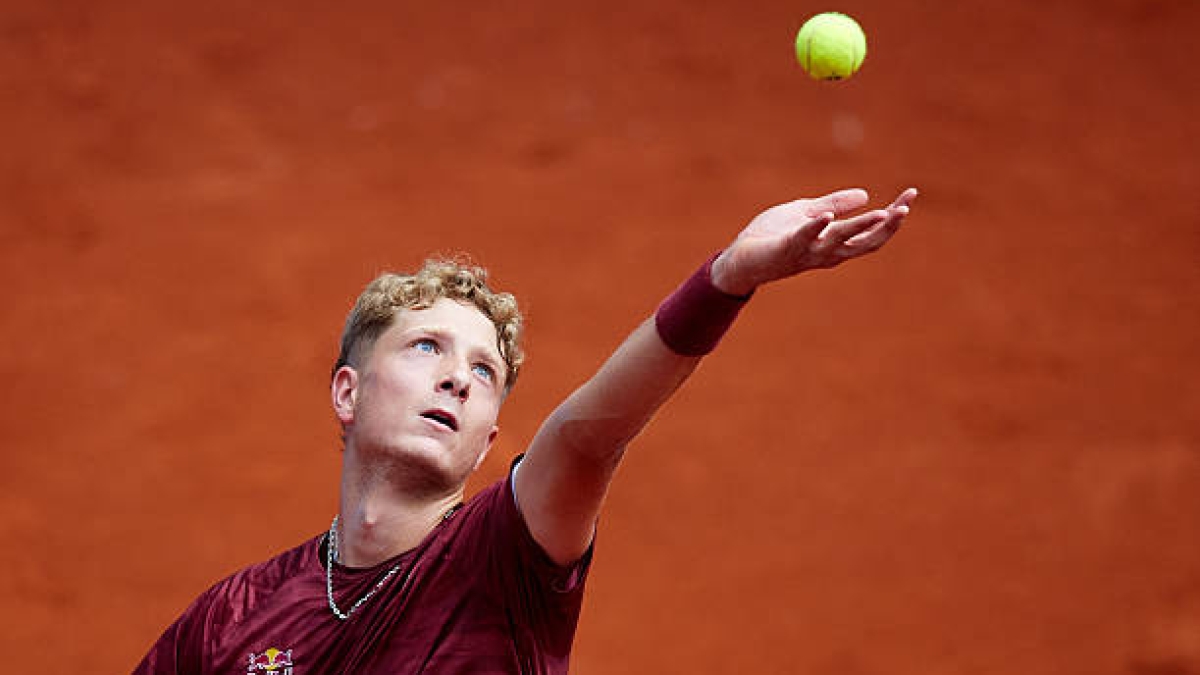 Landaluce aprovecha la baja de última hora de Vacherot en Roma y entra como Lucky Loser. Foto: Gettyimages