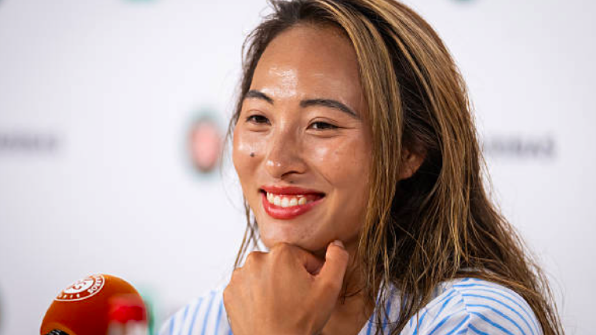 Qinwen Zheng: “Mi nivel sigue estando ahí, la diferencia está en lo mental”. Fuente: Getty
