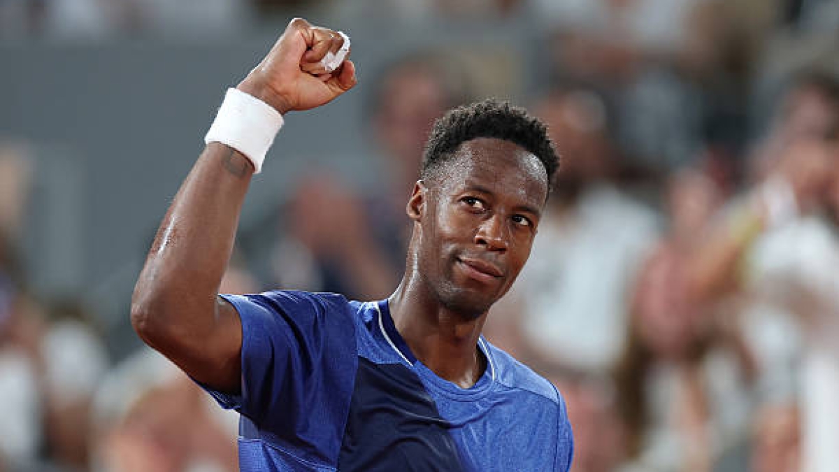 Monfils deja un último baile precioso en Roland Garros. Foto: Gettyimages