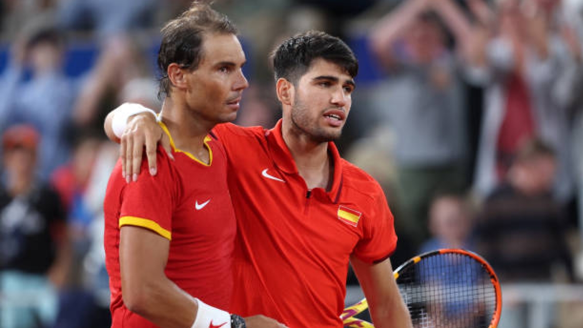 Nadal habla de la parte positiva de la lesión de muñeca de Alcaraz