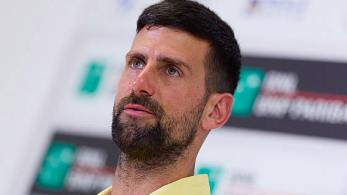 Novak Djokovic duda antes de debutar en Roma: “No estoy del todo contento con mi estado físico”. Fuente: Getty