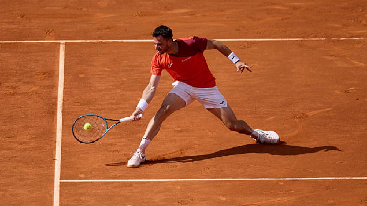 Nava termina con el sueño de Martínez, que se queda a un paso del cuadro final de Roland Garros 2026. Foto: Gettyimages