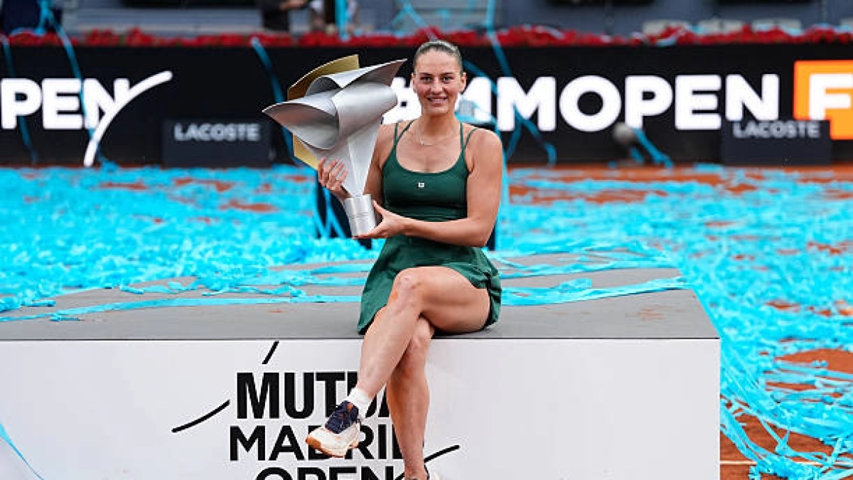Ranking WTA. La derrota de Sabalenka en Madrid abre el número uno y Kostyuk estrena mejor puesto. Foto: Gettyimages