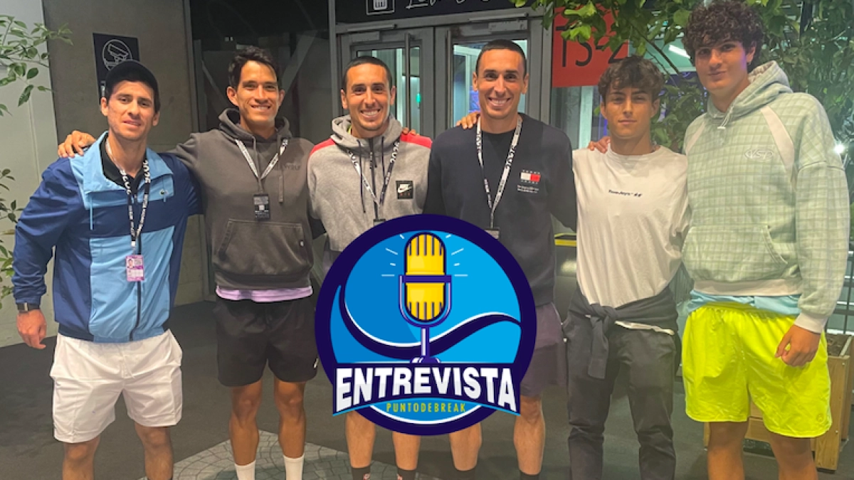 Así es la vida de un sparring en el Mutua Madrid Open. Fuente: Punto de Break