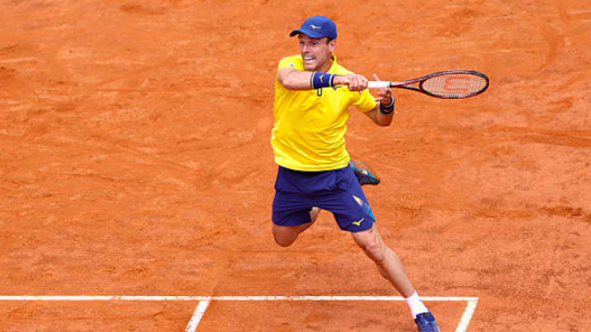 Nakashima defeats Bautista and prevents the Spanish sweep in Rome. Source: Getty