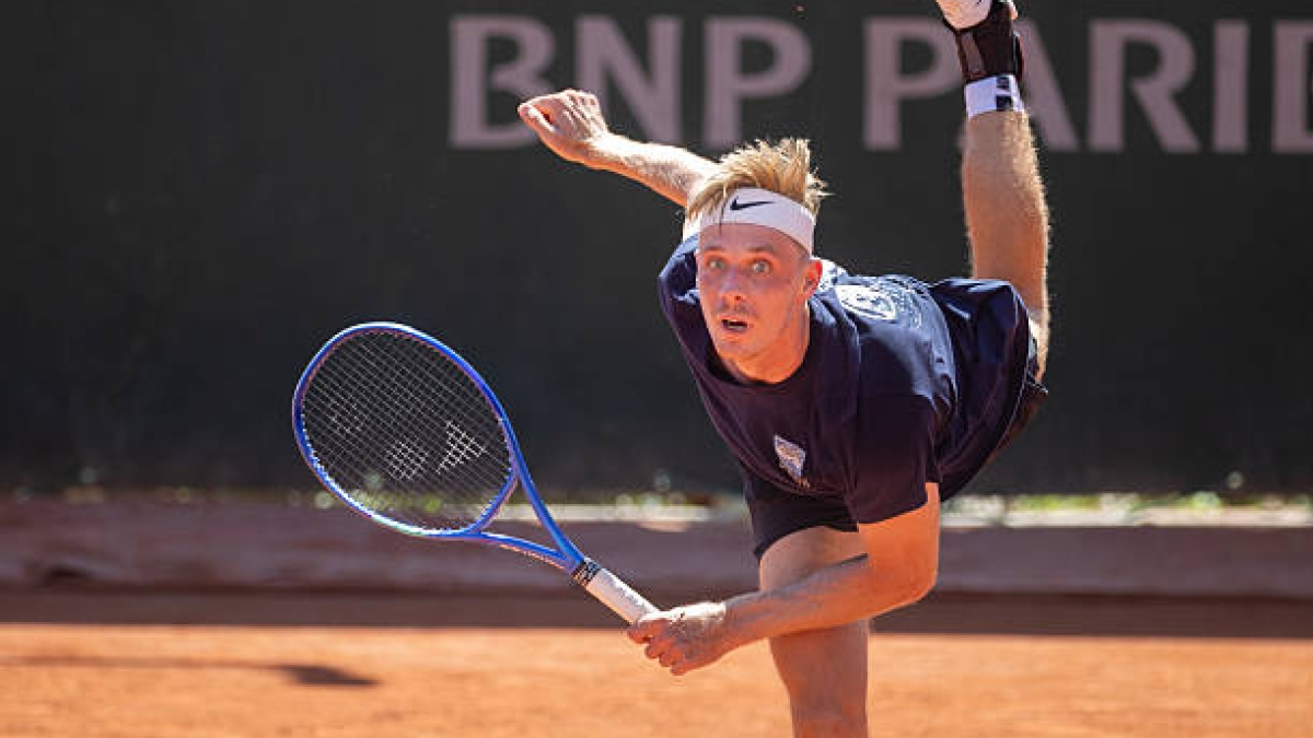 Shapovalov lutte fermement sur terre battue : "Dans un monde idéal, il n'existerait pas". Photo : Gettyimages