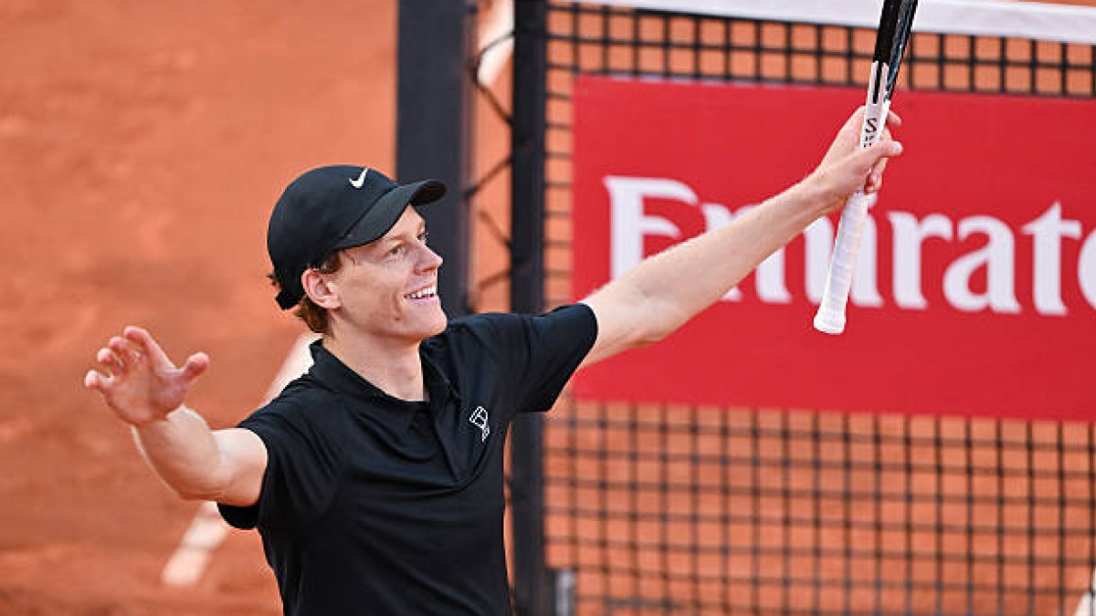 El motivo por el cuál Sinner sumará 50 puntos esta semana sin jugar en ningún torneo. Foto: Gettyimages