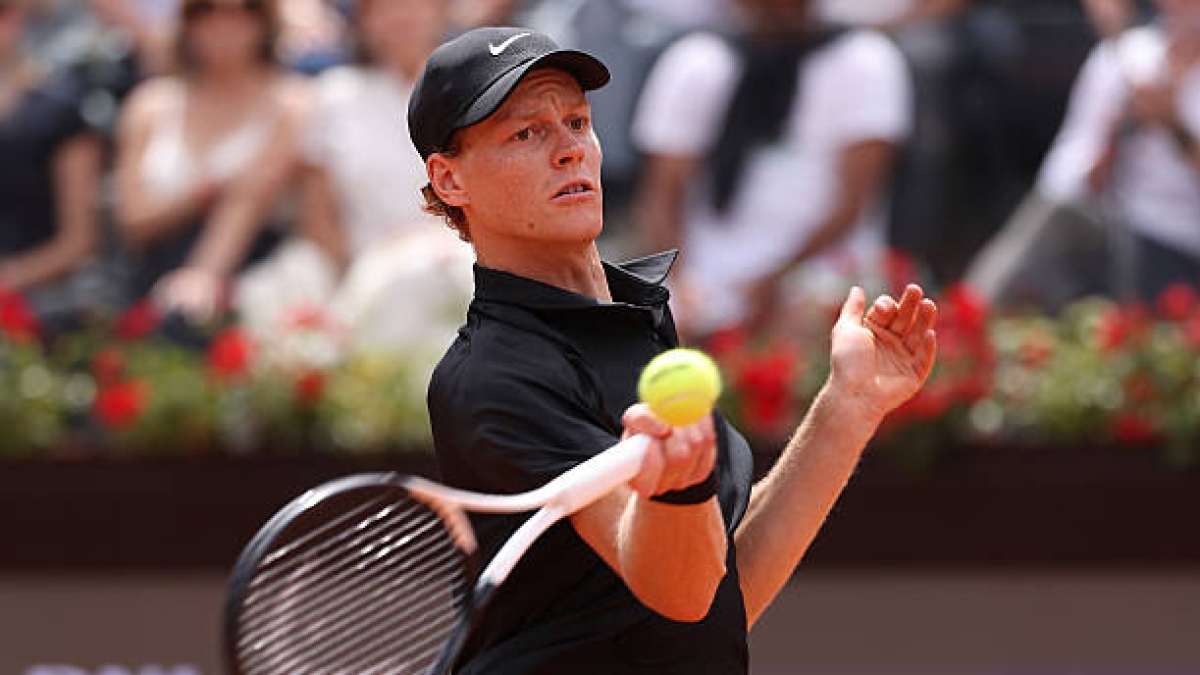 Sinner eclipsa a Rublev para hacer historia en Roma. Foto: Gettyimages