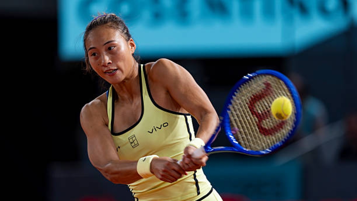 WTA Rome 2026: Zheng makes a debut with a comeback against Bondar and sets up a meeting with Bucsa. Photo: Getty Images