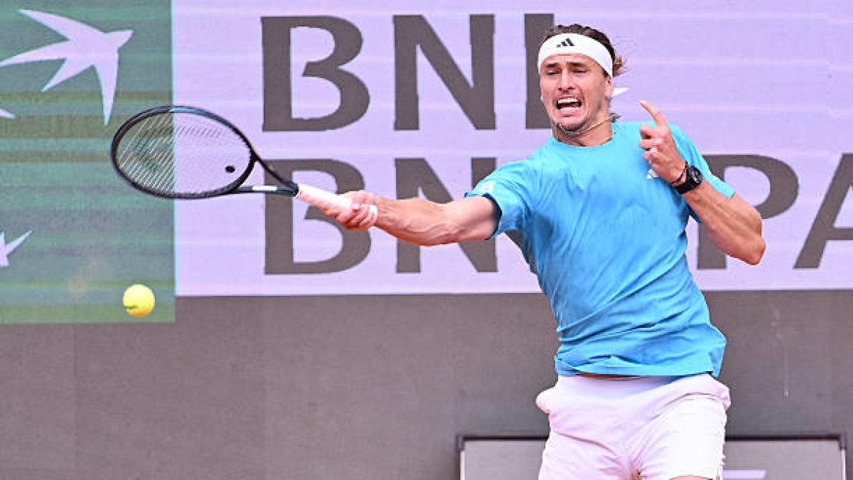 Alexander Zverev, crítica feroz. Foto: gettyimages