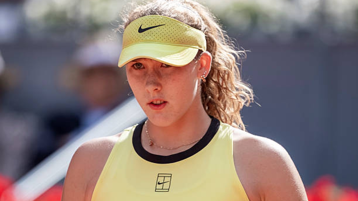 Andreeva: "Every time I lose, I feel like it is the end of the world." Source: Getty