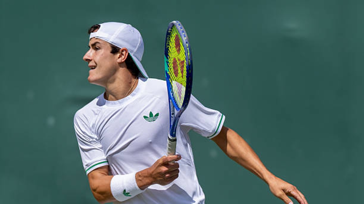 Andrés Santamarta, champion NCAA. Photo: gettyimages

Andrés Santamarta, champion NCAA. Photo : gettyimages